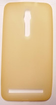 Силиконов гръб ТПУ ултра тънък мат i-Zore за Asus Zenfone 2 5.0 ZE500CL златист